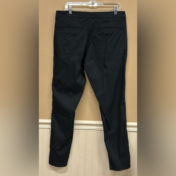 Birddogs Pants Mens 36x31 Black Performance Slacks Golf - Picture 2 of 6